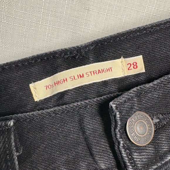 70'S HIGH RISE SLIM STRAIGHT WOMEN'S JEANS - Picture 8 of 13